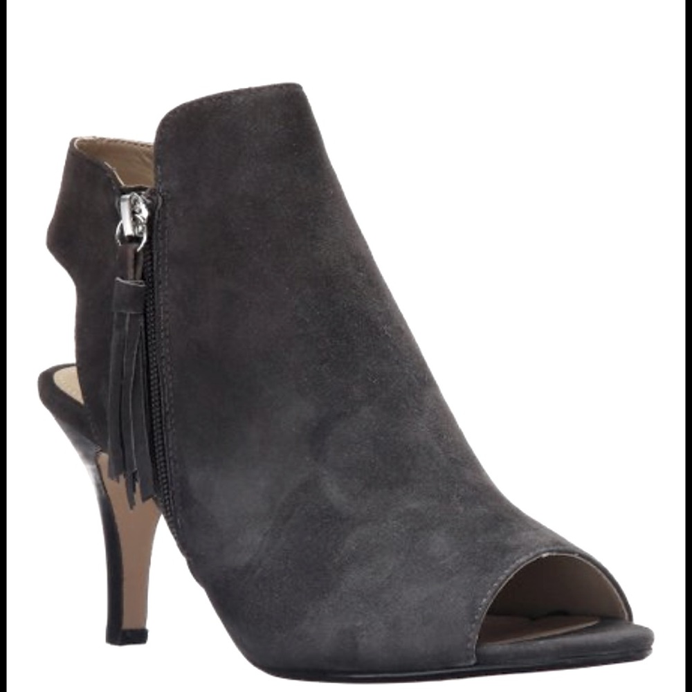 Adrienne Vittadini Glyna open toe booties